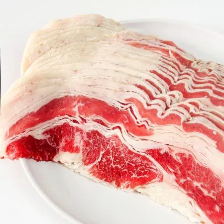 미국산 우삼겹 양지 2mm 슬라이스 1Kg 이미지