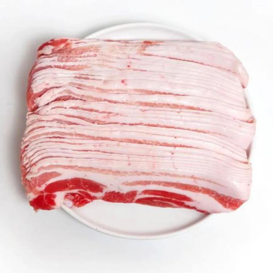 칠레산 삼겹살 대패 2mm 슬라이스 맥스아그로 1Kg 이미지