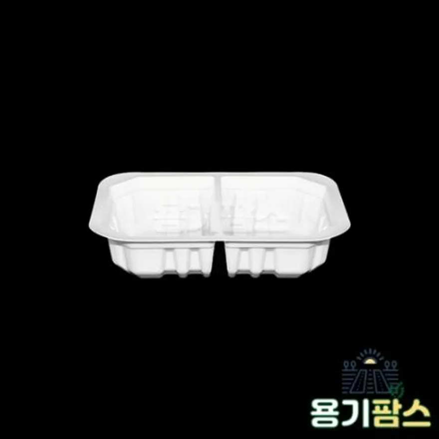 SW 실링용기 135903 바비큐 6-2호 200ml 백색 2400개 고강도 PP 분식포장 이미지