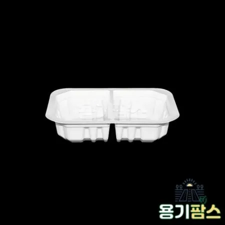 SW 실링용기 135903 바비큐 6-2호 200ml 백색 2400개 고강도 PP 분식포장 이미지
