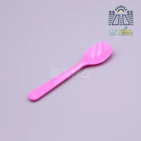아이스크림스푼 소 (미니수저) 핑크 벌크포장 10000개 젤라또스푼 요거트수저 베라숟가락
