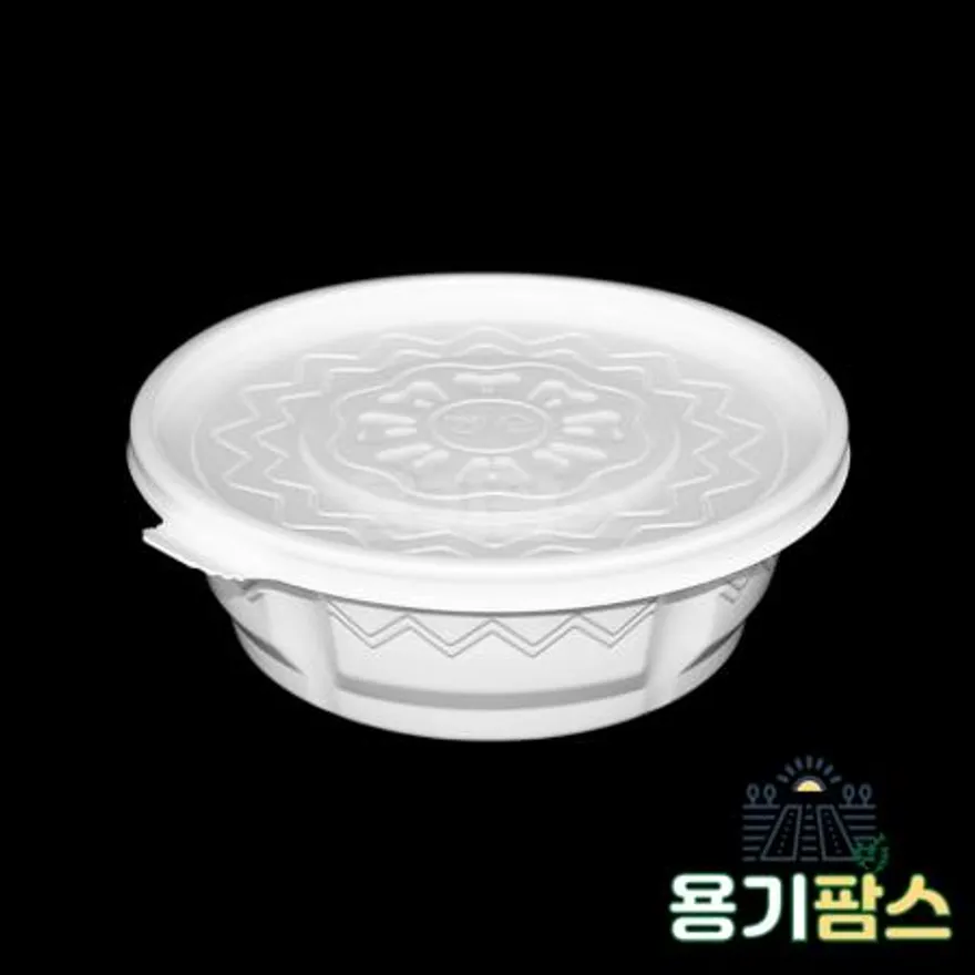 SW 225파이 원형 탕용기 특소 1.7L 백색 100개 탕포장 마라탕용기 감자탕포장 이미지