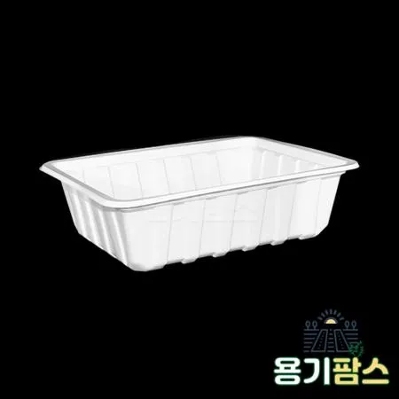 SW 실링용기 23187 84호 1500ml 백색 500개 고강도PP용기 보쌈 족발포장