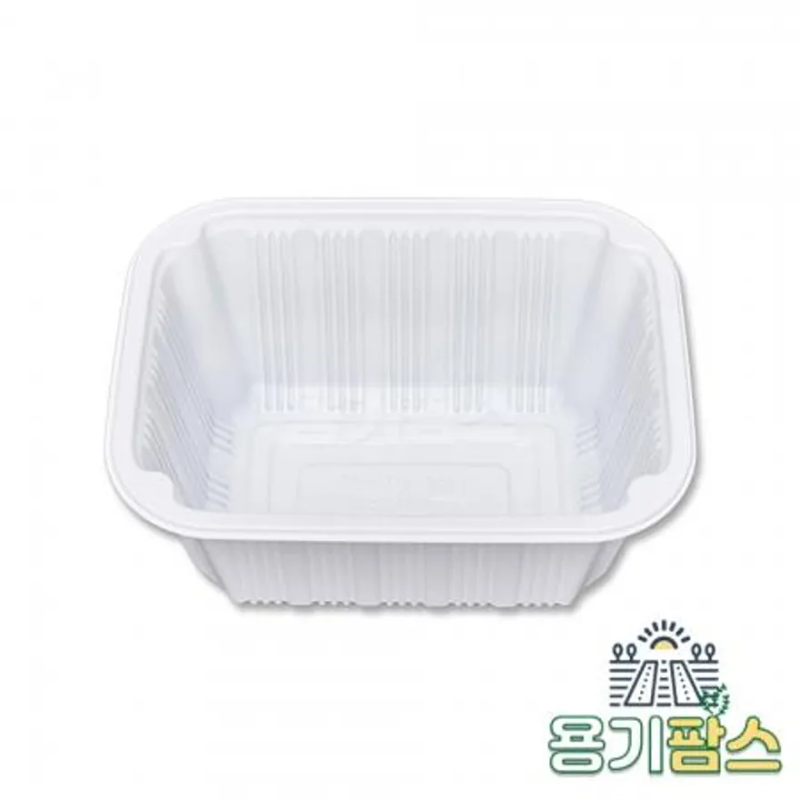 SW 실링용기 19159 1450ml 백색 720개 고강도 PP 보쌈포장 탕포장 이미지
