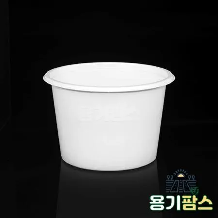 SW 95파이 국물용기 대 270ml 백색 1000개 일회용소스용기 국용기 다용도컵 4호 이미지