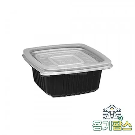 SW 105 사각 국용기 소 250ml 검정 1000개 일회용밥용기 국물용기 다용도컵