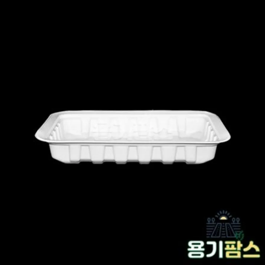 SW 실링용기 19144 바비큐 3-5호 500ml 백색 1200개 고강도 PP 분식포장 이미지