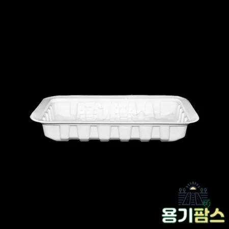 SW 실링용기 19144 바비큐 3-5호 500ml 백색 1200개 고강도 PP 분식포장 이미지