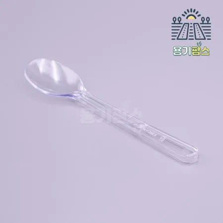 아이스크림스푼 대 투명 개별포장 4000개 젤라또스푼 요거트수저 베라숟가락 이미지