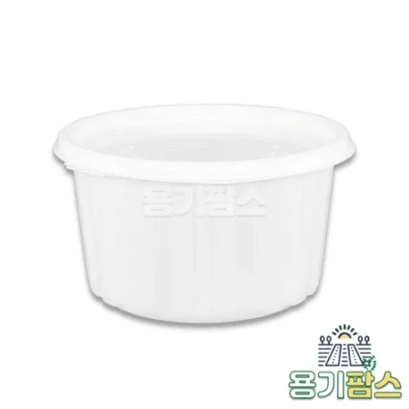 SW 158파이 미니탕용기 대 1100ml 300개 삼계탕 국밥 포장배달 일회용용기 이미지