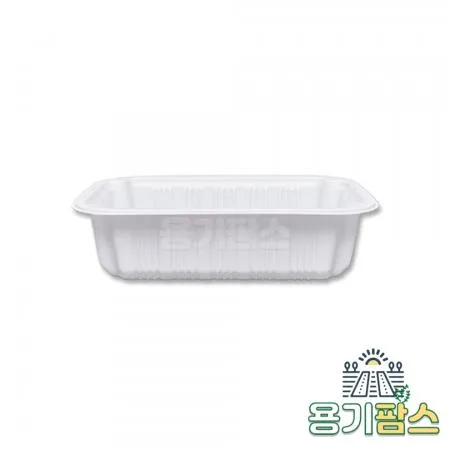 SW 실링용기 19155 900ml 백색 900개 고강도 PP 분식포장 반찬포장 이미지