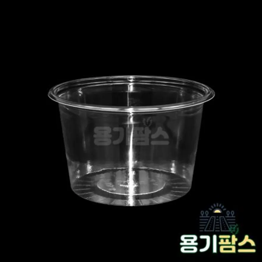 SW 105파이 국용기 대 370ml 투명 1000개 일회용소스용기 국물용기 다용도컵5호 이미지