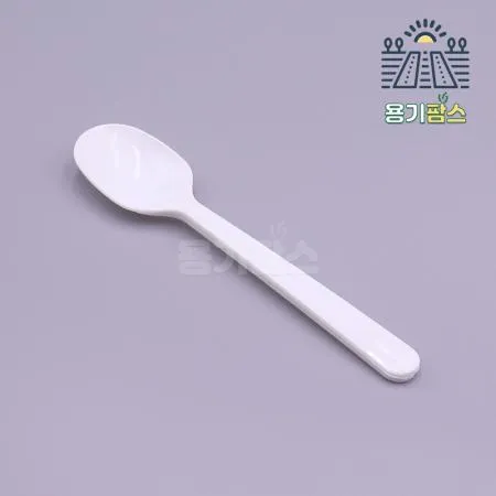 빙수스푼 145mm 백색 개별포장 2000개 요거트수저 젤라또스푼