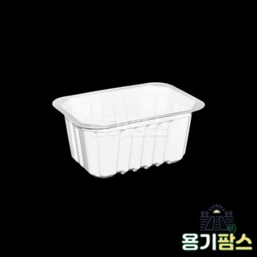 SW 실링용기 135906 바비큐 4호 400ml 백색 1400개 고강도 PP 분식포장 이미지
