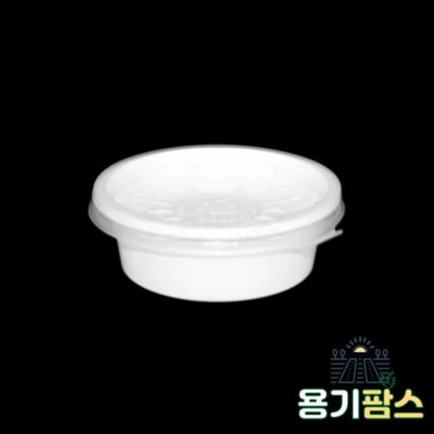 SW 일회용 소스용기 70파이 미니 50ml 백색 3000개 세트 두꺼운 소스컵 다용도컵 이미지
