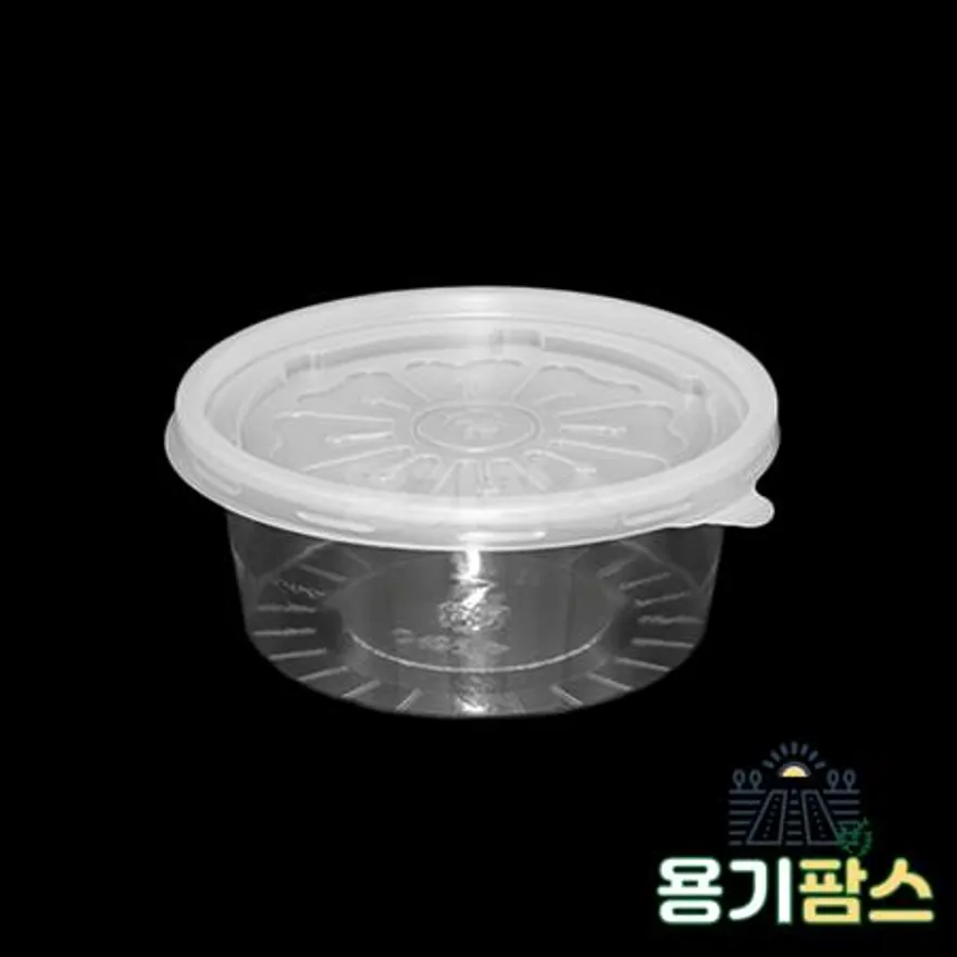 SW 105파이 국용기 소 270ml 투명 1000개 일회용소스용기 국물용기 다용도컵5호 이미지