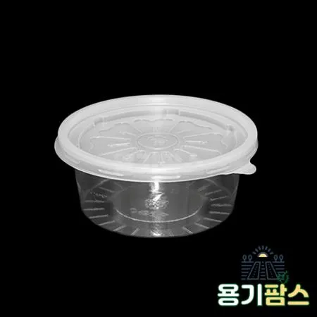 SW 105파이 국용기 소 270ml 투명 1000개 일회용소스용기 국물용기 다용도컵5호 이미지