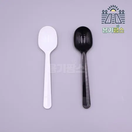 빙수스푼 145mm 백색 개별포장 2000개 요거트수저 젤라또스푼 이미지