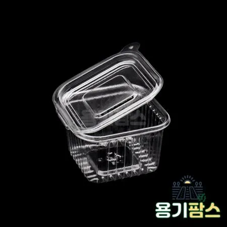SW 사각 원터치 소스용기 대 170ml 투명 1500개 소스컵 반찬통