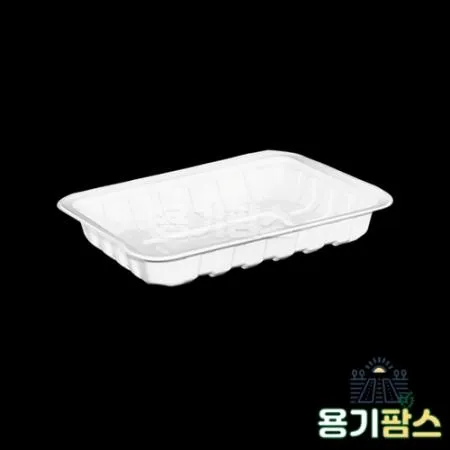 SW 실링용기 19144 바비큐 3-5호 500ml 백색 1200개 고강도 PP 분식포장 이미지