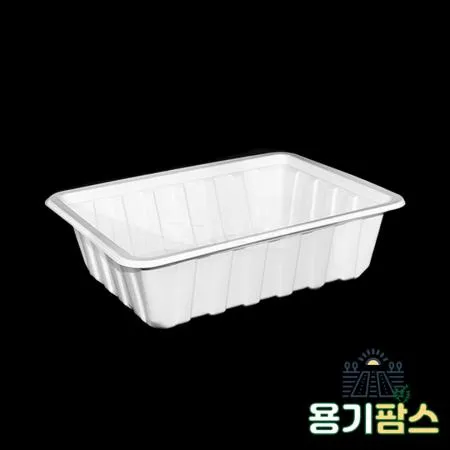 SW 실링용기 23187 84호 1500ml 백색 500개 고강도PP용기 보쌈 족발포장 이미지