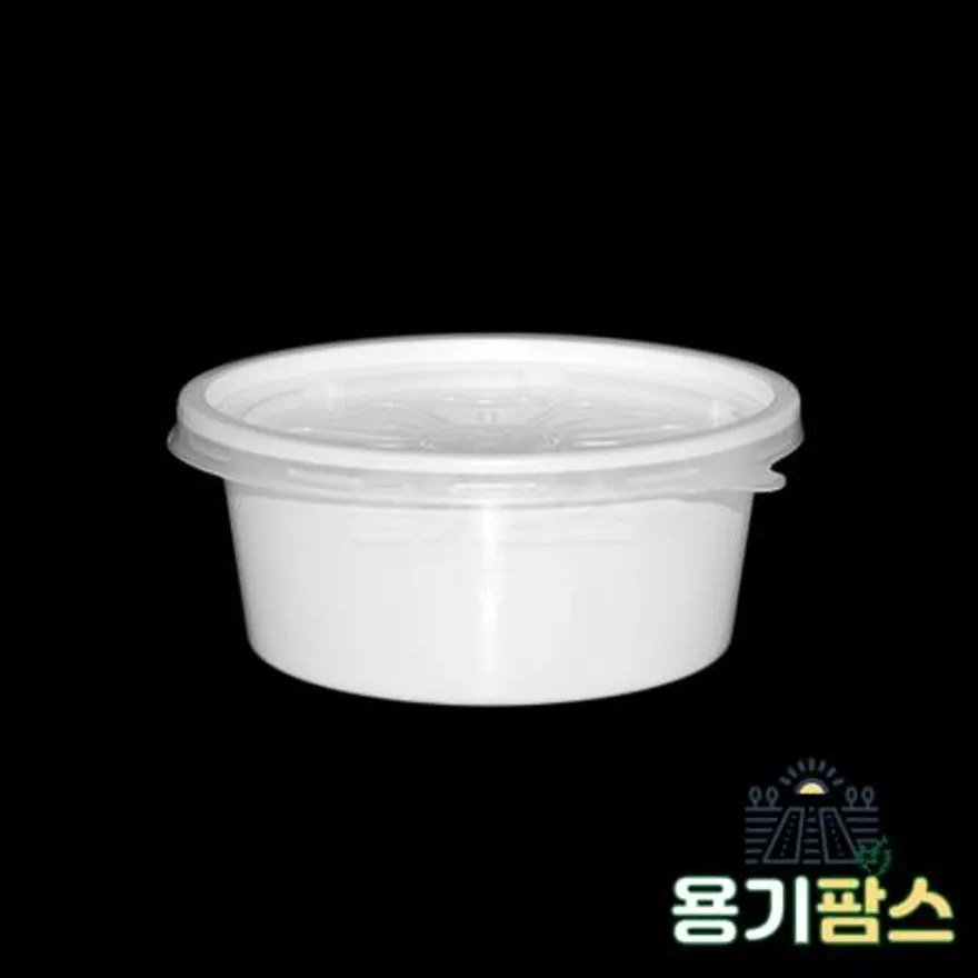 SW 105파이 국용기 소 270ml 백색 1000개 일회용소스용기 국물용기 다용도컵5호 이미지