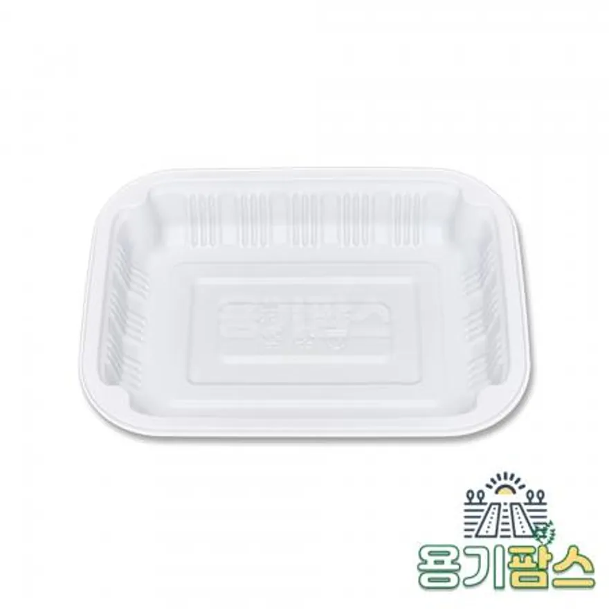 SW 실링용기 19153 500ml 백색 900개 고강도 PP 분식포장 반찬포장 이미지