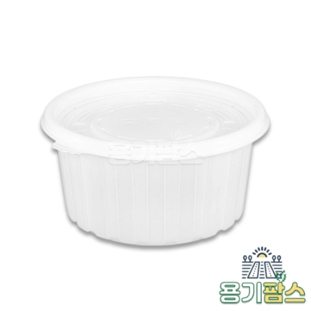 SW 158파이 미니탕용기 중 700ml 300개 삼계탕 국밥 포장배달 일회용용기 이미지