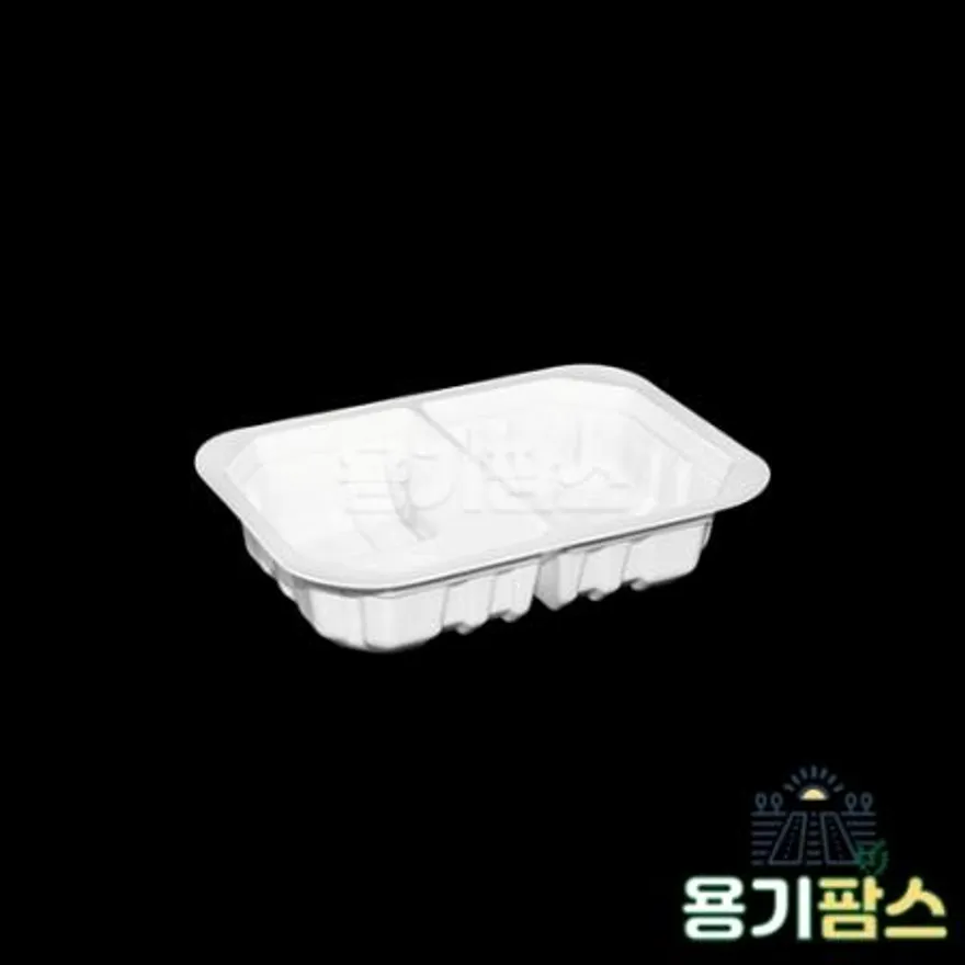 SW 실링용기 135903 바비큐 6-2호 200ml 백색 2400개 고강도 PP 분식포장 이미지