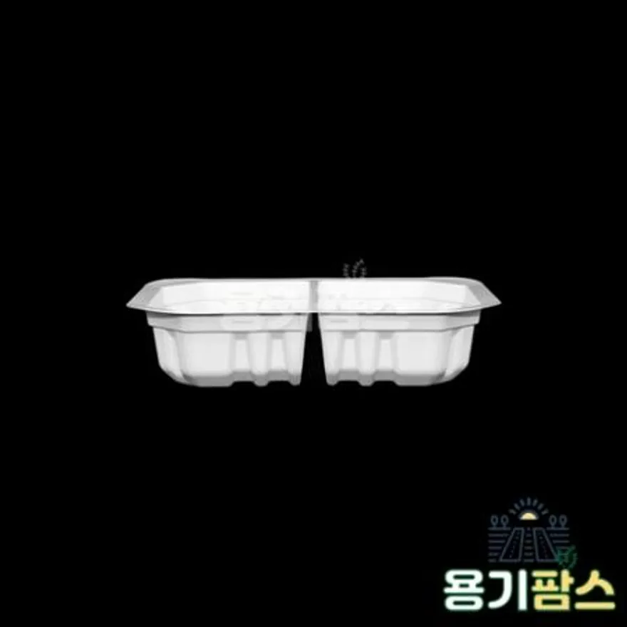 SW 실링용기 135903 바비큐 6-2호 200ml 백색 2400개 고강도 PP 분식포장 이미지