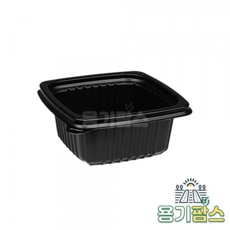 SW 105 사각 국용기 소 250ml 검정 1000개 일회용밥용기 국물용기 다용도컵 이미지