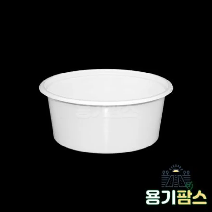 SW 105파이 국용기 소 270ml 백색 1000개 일회용소스용기 국물용기 다용도컵5호 이미지