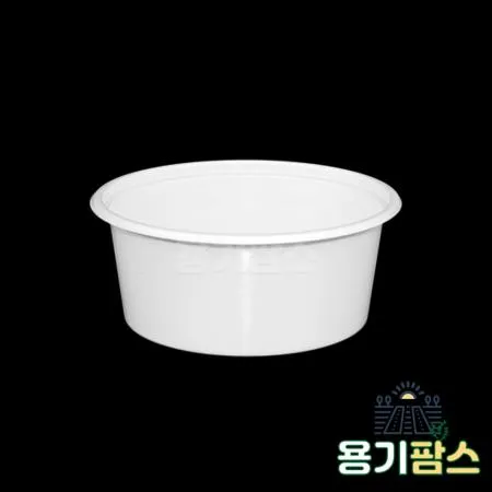 SW 105파이 국용기 소 270ml 백색 1000개 일회용소스용기 국물용기 다용도컵5호 이미지