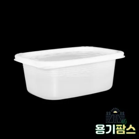 SW 사각 죽용기 대 920ml 반투명 500개 배달 포장용기 전자레인지사용 계란찜용기