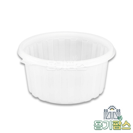 SW 158파이 미니탕용기 중 700ml 300개 삼계탕 국밥 포장배달 일회용용기 이미지