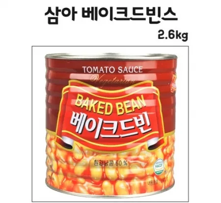삼아씨에프 베이크드빈스(부대찌개콩) 2.6kg 이미지