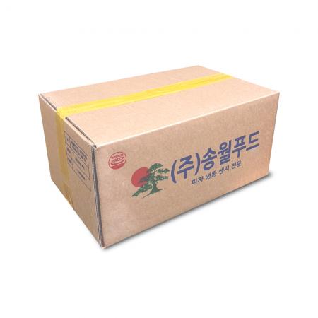 송월 냉동생지 피자도우 흰빵380gx45개 1박스