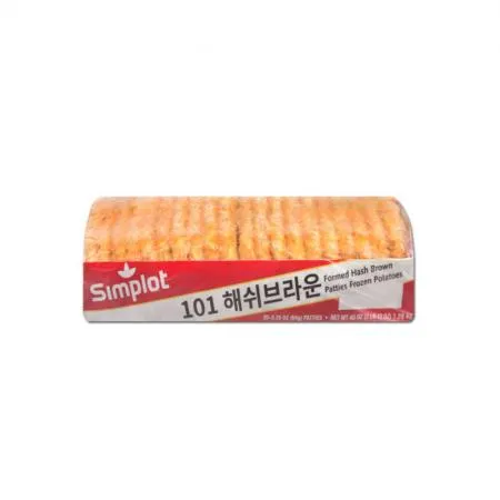 심플로트 101 해쉬브라운 20장 1.28kg