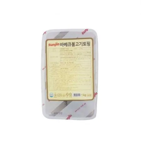 선진 바베큐불고기토핑 1kg 냉동