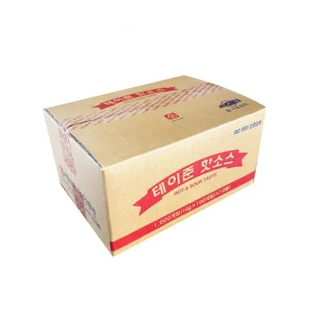 태원 테이준 핫소스 1BOX(4gx1000ea) 일회용