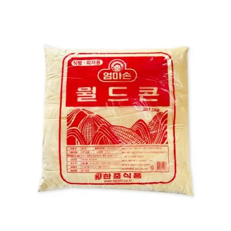 한중 엄마손 월드콘 옥수수가루 옥분 알파슈퍼콘 5kg 식빵 피자용