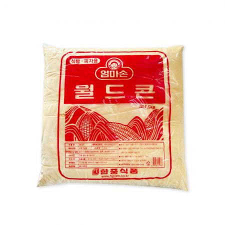한중 엄마손 월드콘 옥수수가루 옥분 알파슈퍼콘 5kg 식빵 피자용 이미지