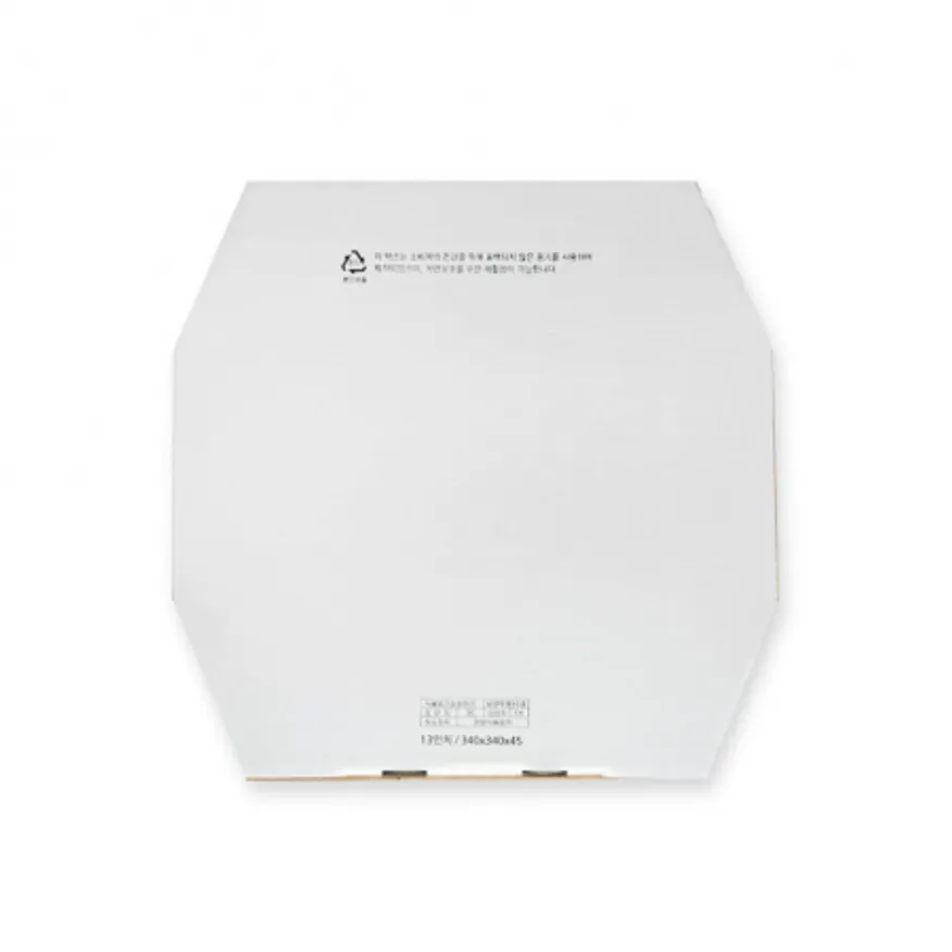 일성박스 피자박스(신신)8각 13인치(340x340) 조립형 100장 이미지