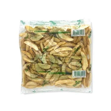 심플로트 웨지 반달감자 2kg 냉동 10컷 스킨온 랜치웨지