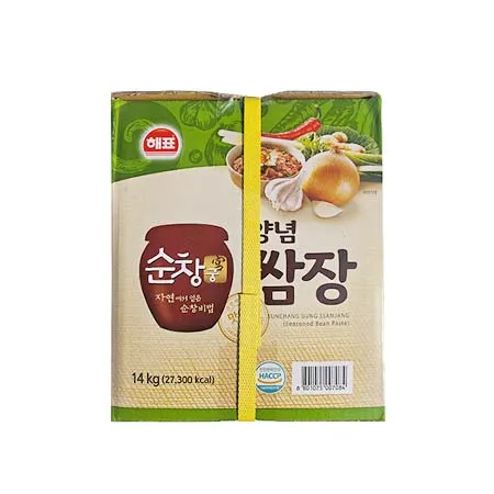 사조 순창궁 양념쌈장 14kg 업소용 말통쌈장