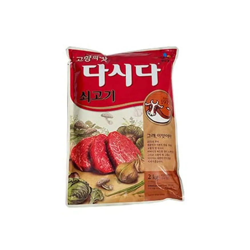 백설 고양의맛 쇠고기 다시다 2kg 이미지
