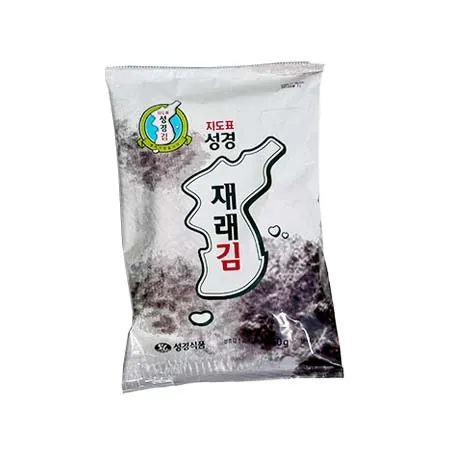 성경지도표 재래전장김 60g 조미김