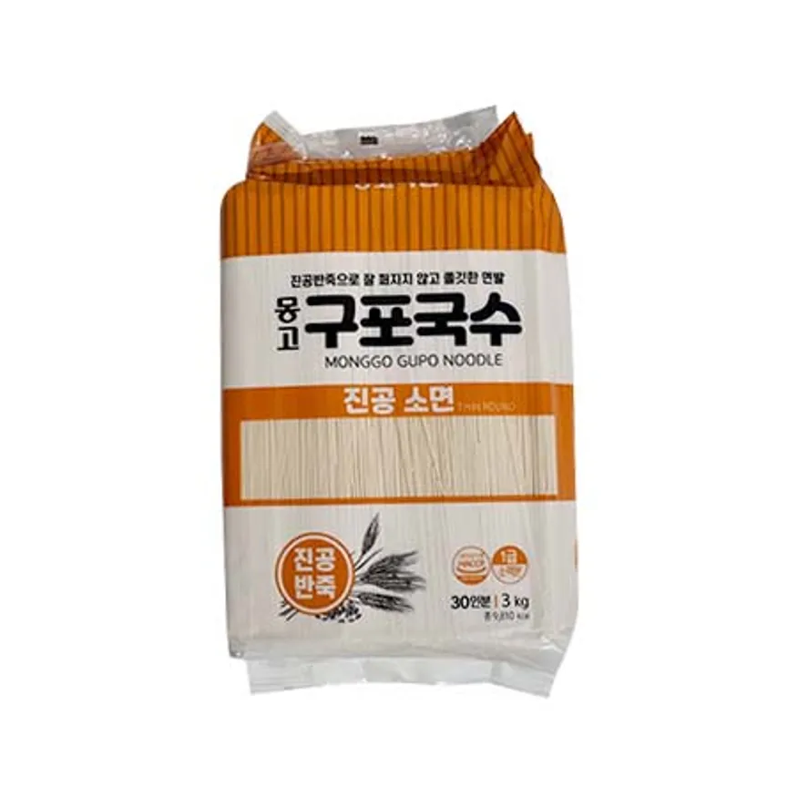 몽고 구포국수 소면 3kg 이미지