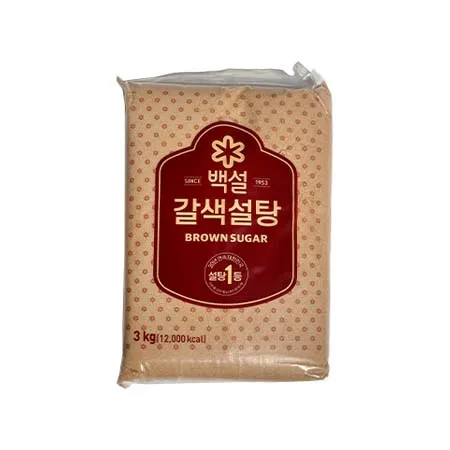 백설 갈색설탕 3kg