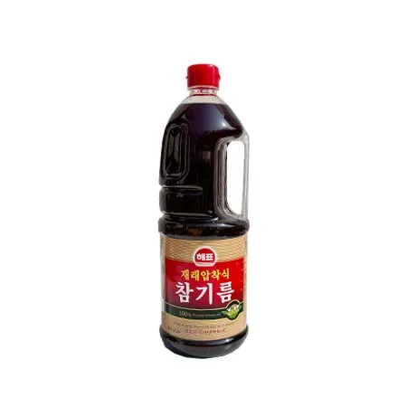 해표 재래압착식 참기름 1.8L